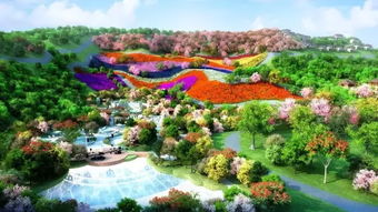 黃岡夢(mèng)想花海生態(tài)園 四月繁花盛景，驚艷亮相迎客來(lái)